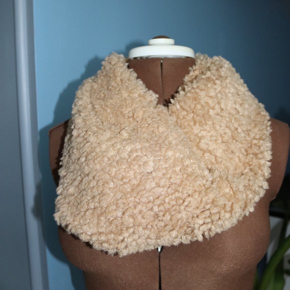 Brown Infinity Scarf - Picture 2 of 2